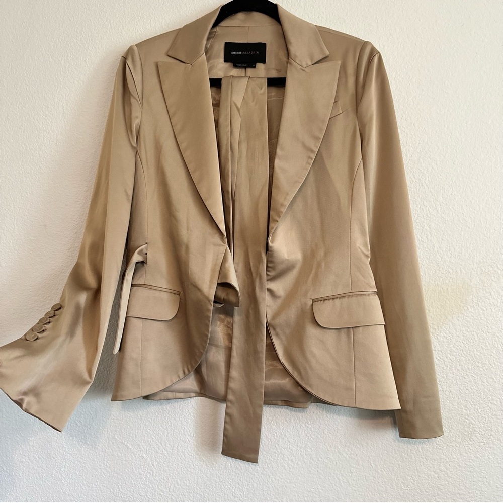 BCBGmaxazria Gold Women's Blazer